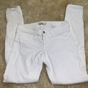 White Hollister Skinny Jean